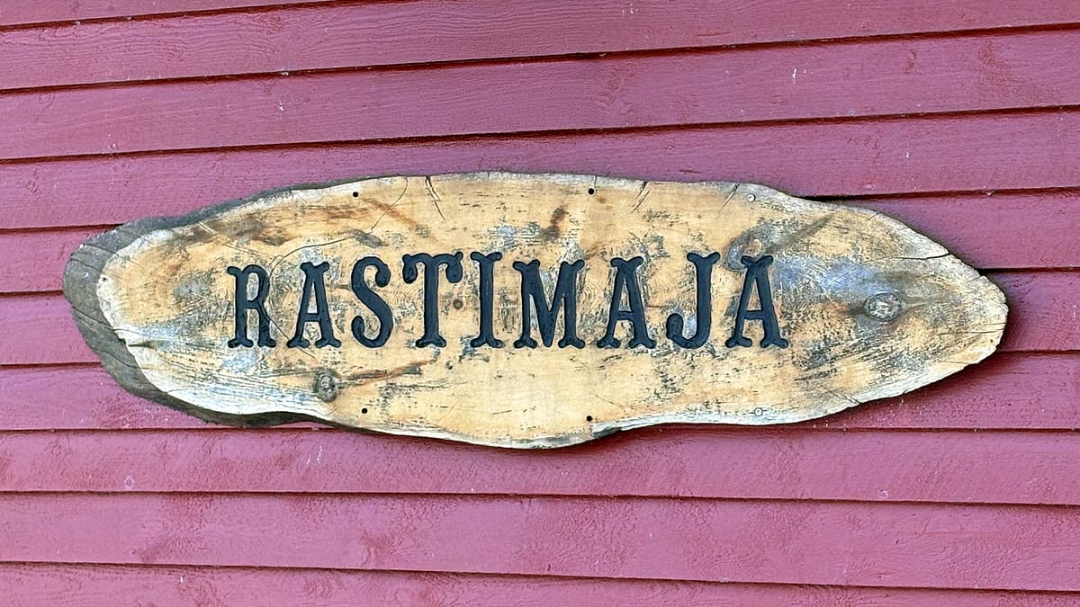 Rastimajan kyltti